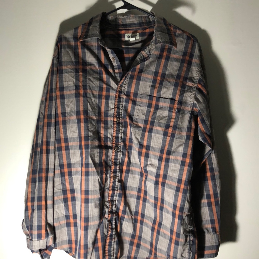 Long-sleeve button down